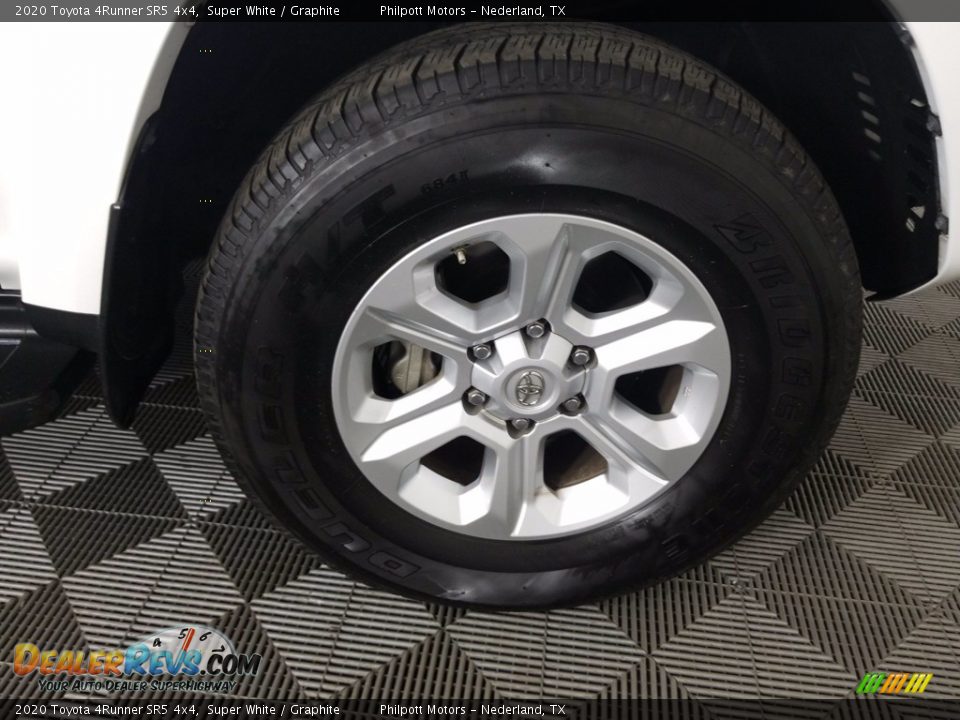 2020 Toyota 4Runner SR5 4x4 Super White / Graphite Photo #12