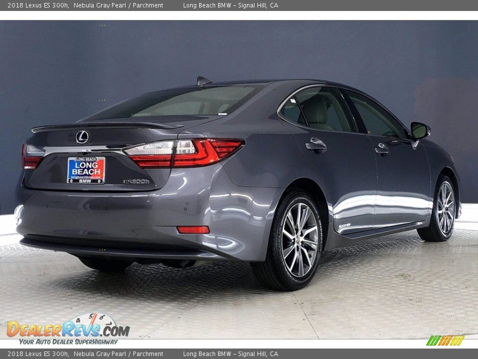 2018 Lexus ES 300h Nebula Gray Pearl / Parchment Photo #13