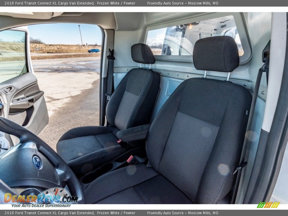 2016 Ford Transit Connect XL Cargo Van Extended Frozen White / Pewter Photo #17