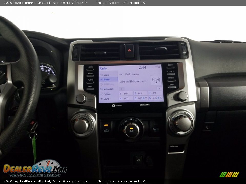 2020 Toyota 4Runner SR5 4x4 Super White / Graphite Photo #19