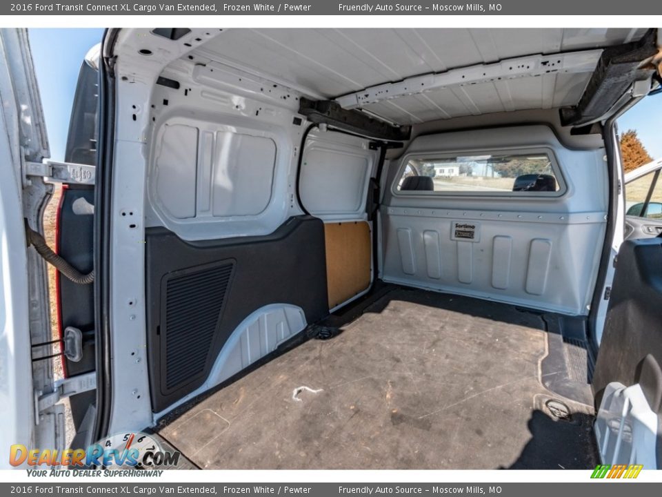2016 Ford Transit Connect XL Cargo Van Extended Frozen White / Pewter Photo #22
