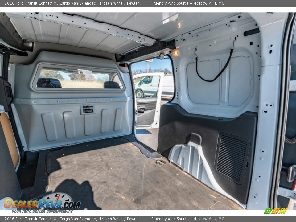 2016 Ford Transit Connect XL Cargo Van Extended Frozen White / Pewter Photo #24