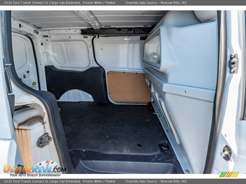 2016 Ford Transit Connect XL Cargo Van Extended Frozen White / Pewter Photo #25