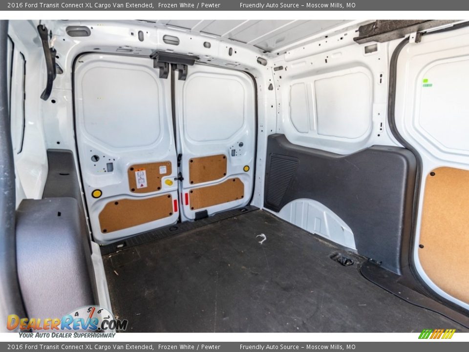2016 Ford Transit Connect XL Cargo Van Extended Frozen White / Pewter Photo #26
