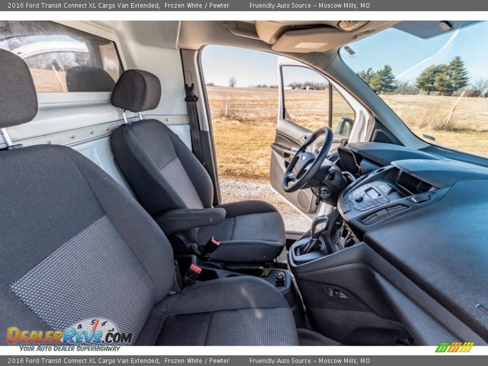 2016 Ford Transit Connect XL Cargo Van Extended Frozen White / Pewter Photo #29