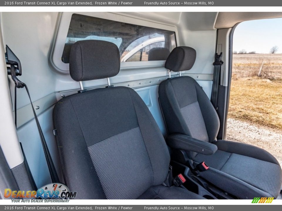 2016 Ford Transit Connect XL Cargo Van Extended Frozen White / Pewter Photo #30