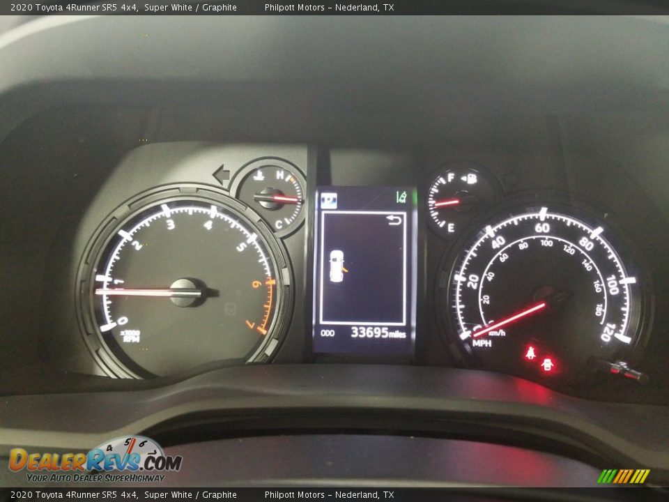 2020 Toyota 4Runner SR5 4x4 Super White / Graphite Photo #33