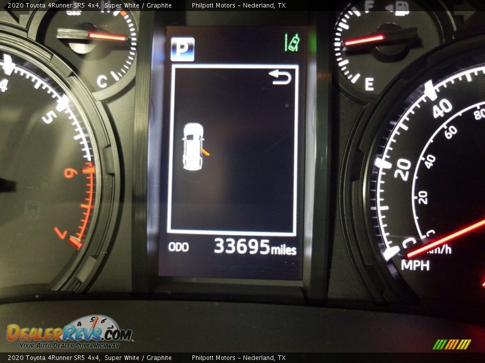 2020 Toyota 4Runner SR5 4x4 Super White / Graphite Photo #34