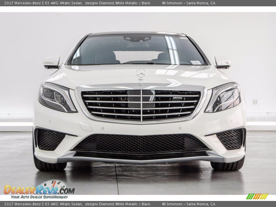 designo Diamond White Metallic 2017 Mercedes-Benz S 63 AMG 4Matic Sedan Photo #2