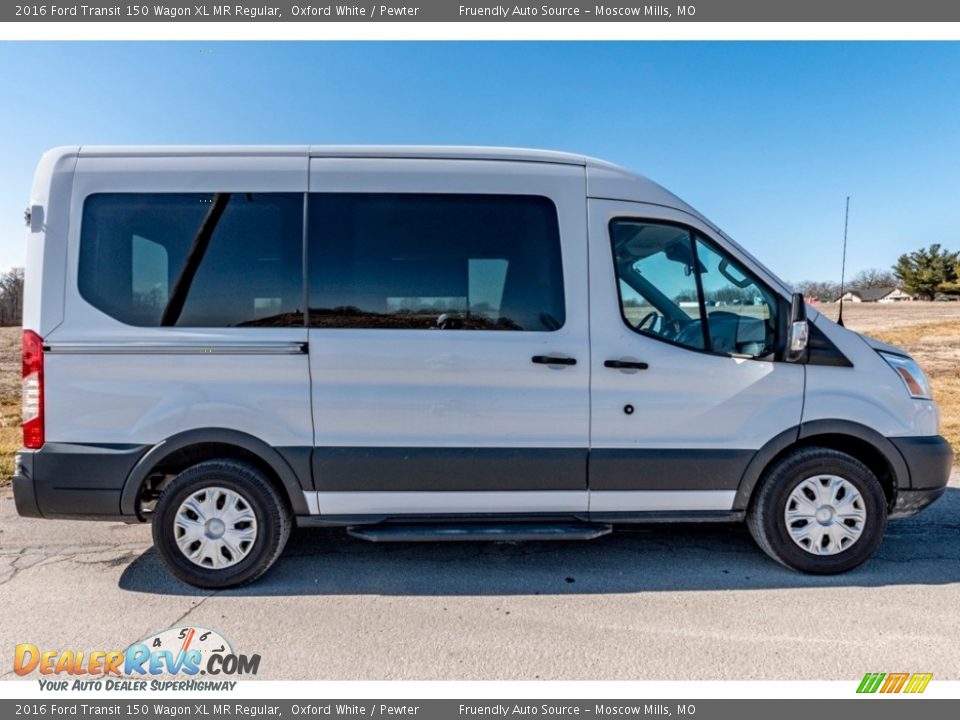 2016 Ford Transit 150 Wagon XL MR Regular Oxford White / Pewter Photo #3