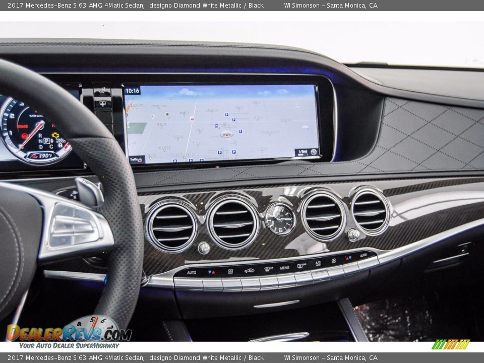 Navigation of 2017 Mercedes-Benz S 63 AMG 4Matic Sedan Photo #5