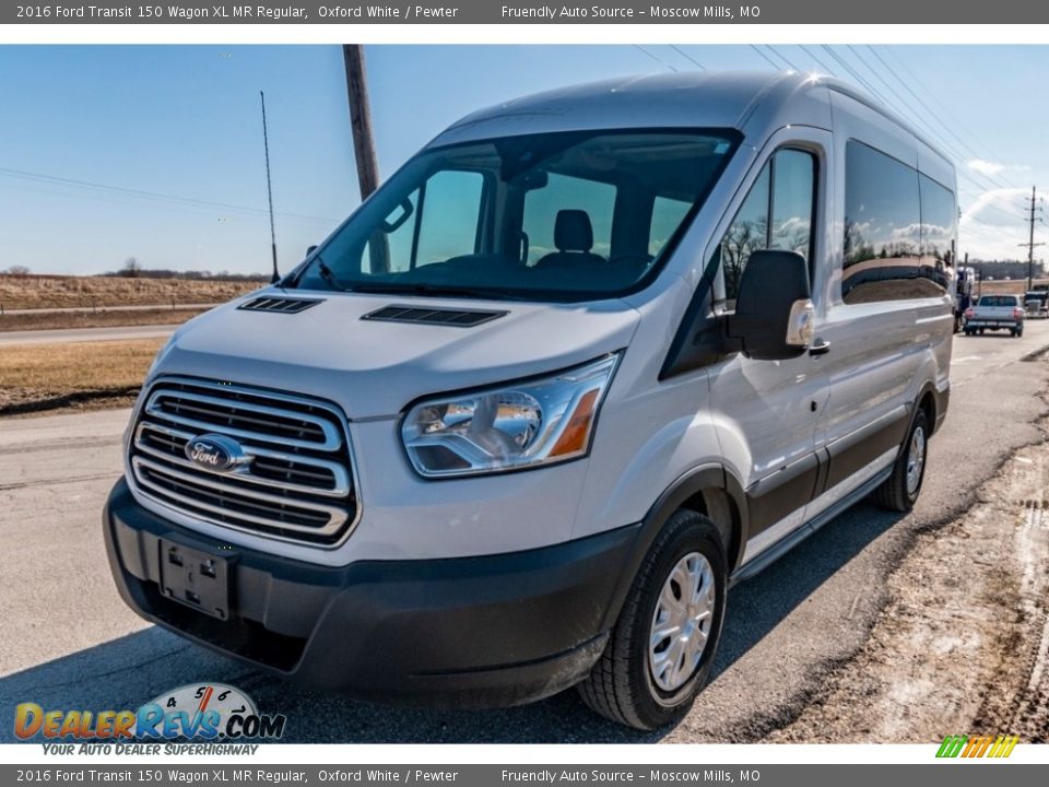 Oxford White 2016 Ford Transit 150 Wagon XL MR Regular Photo #8