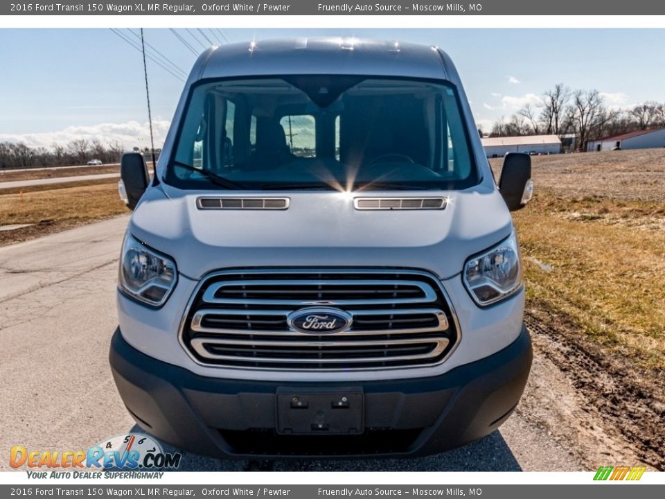 Oxford White 2016 Ford Transit 150 Wagon XL MR Regular Photo #9
