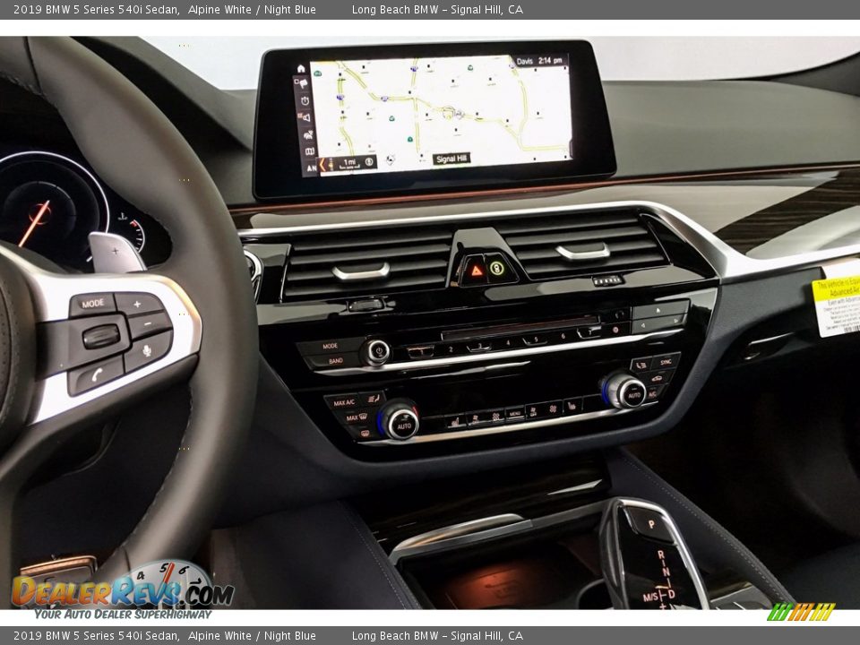 Controls of 2019 BMW 5 Series 540i Sedan Photo #6