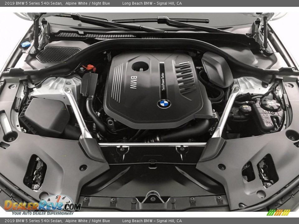 2019 BMW 5 Series 540i Sedan 3.0 Liter DI TwinPower Turbocharged DOHC 24-Valve VVT Inline 6 Cylinder Engine Photo #8