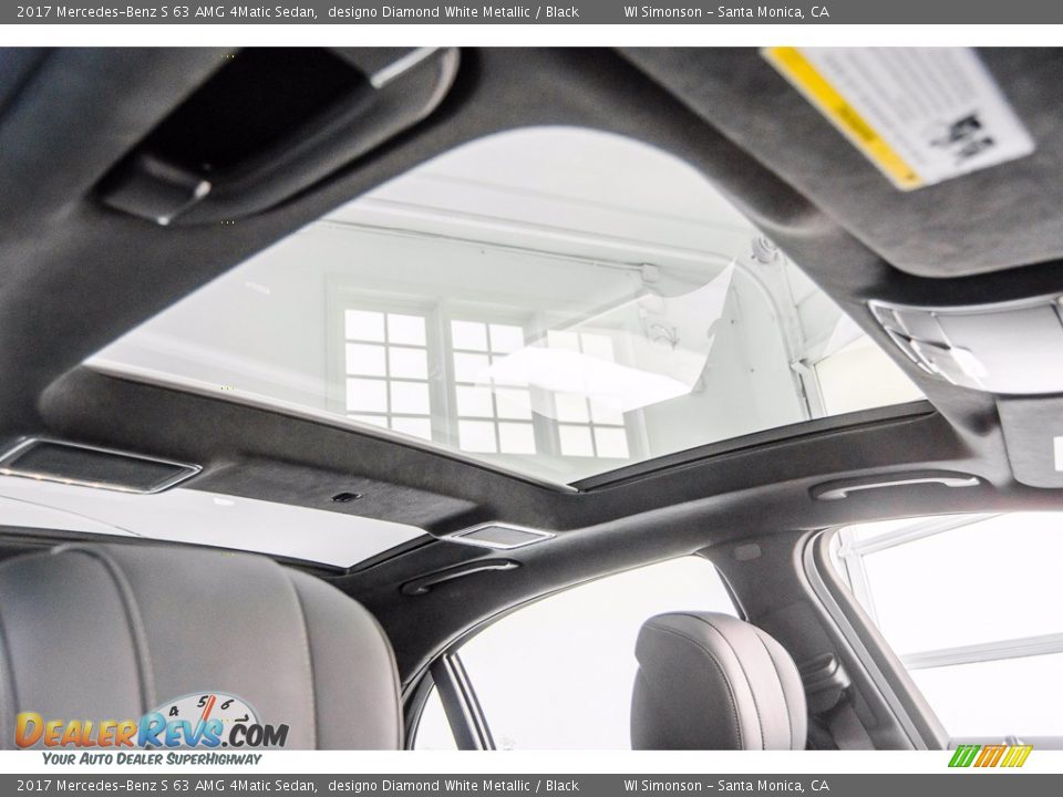 Sunroof of 2017 Mercedes-Benz S 63 AMG 4Matic Sedan Photo #12
