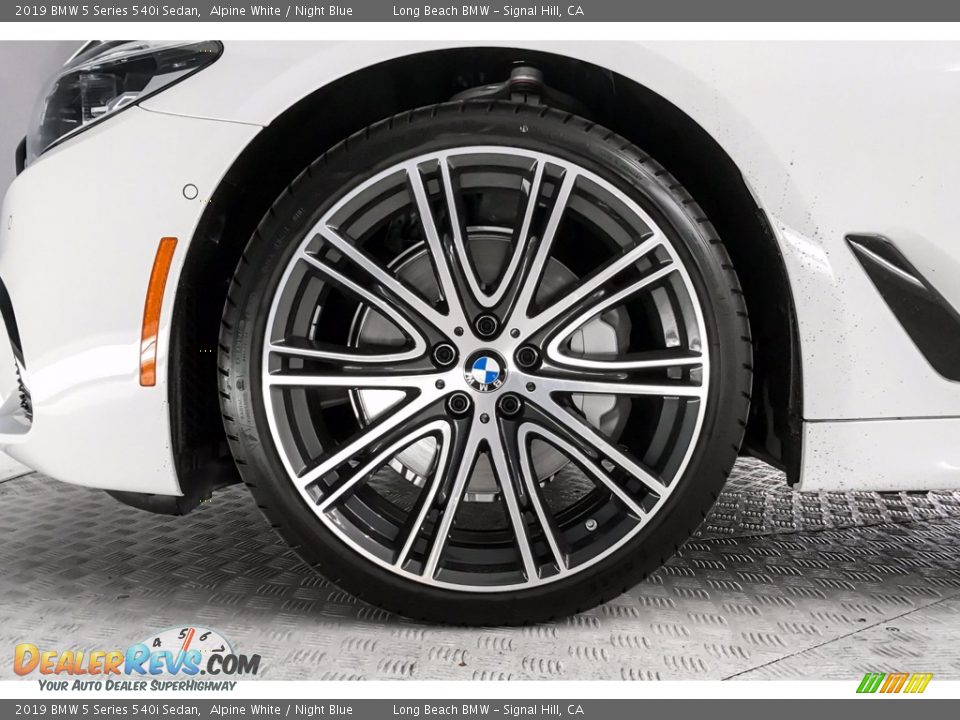 2019 BMW 5 Series 540i Sedan Wheel Photo #9