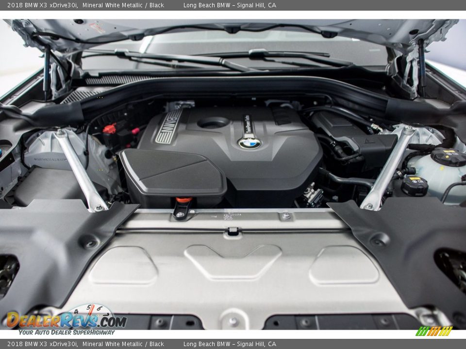 2018 BMW X3 xDrive30i Mineral White Metallic / Black Photo #8