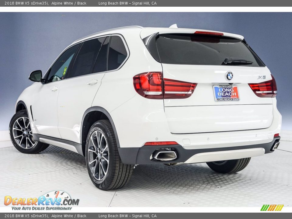 2018 BMW X5 sDrive35i Alpine White / Black Photo #4