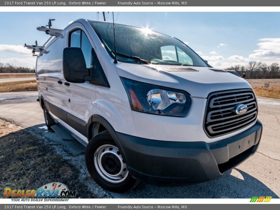 2017 Ford Transit Van 250 LR Long Oxford White / Pewter Photo #1