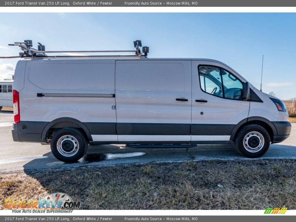 2017 Ford Transit Van 250 LR Long Oxford White / Pewter Photo #3