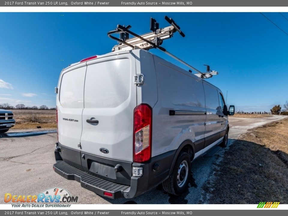 2017 Ford Transit Van 250 LR Long Oxford White / Pewter Photo #4