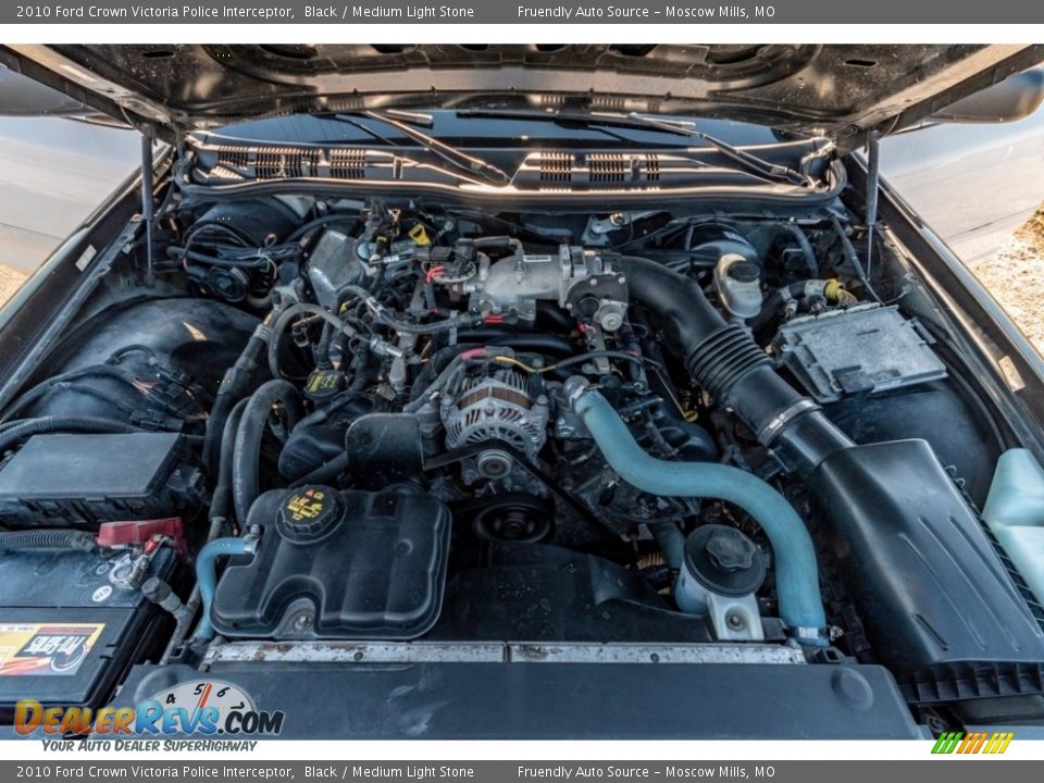 2010 Ford Crown Victoria Police Interceptor 4.6 Liter SOHC 16-Valve Flex-Fuel V8 Engine Photo #16