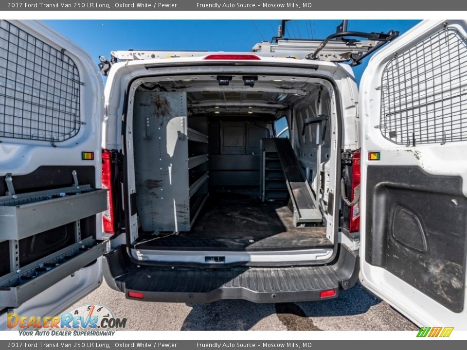 2017 Ford Transit Van 250 LR Long Oxford White / Pewter Photo #21