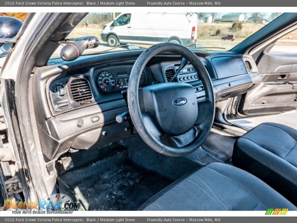 Dashboard of 2010 Ford Crown Victoria Police Interceptor Photo #19