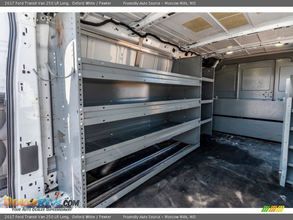 2017 Ford Transit Van 250 LR Long Oxford White / Pewter Photo #24