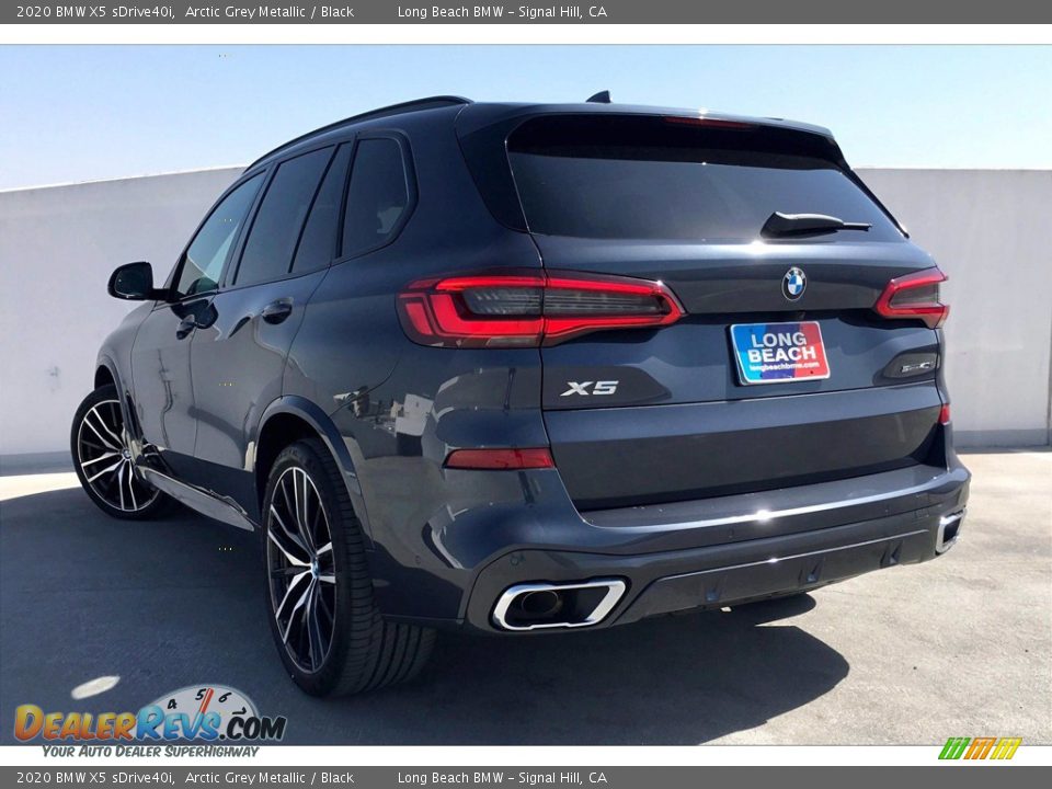 2020 BMW X5 sDrive40i Arctic Grey Metallic / Black Photo #2