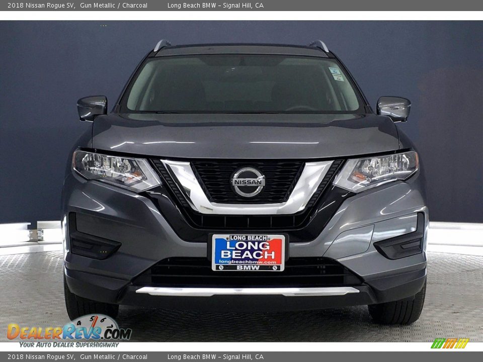 2018 Nissan Rogue SV Gun Metallic / Charcoal Photo #2