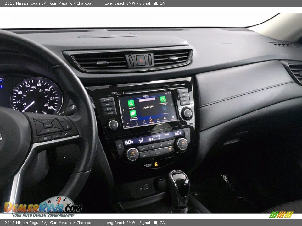 2018 Nissan Rogue SV Gun Metallic / Charcoal Photo #5