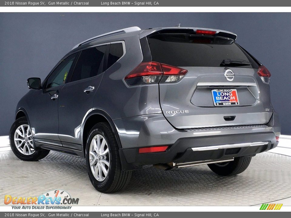 2018 Nissan Rogue SV Gun Metallic / Charcoal Photo #10