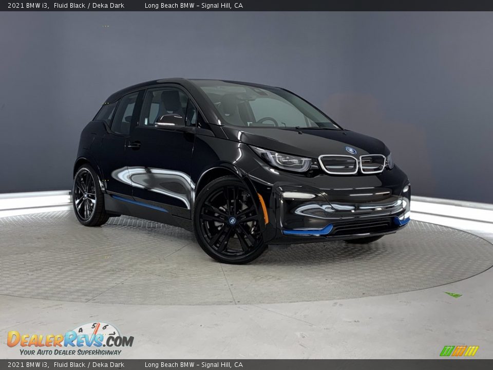 2021 BMW i3 Fluid Black / Deka Dark Photo #1