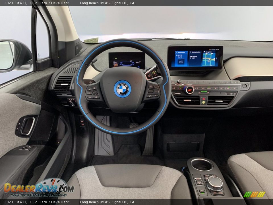 2021 BMW i3 Fluid Black / Deka Dark Photo #5