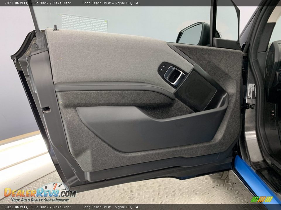 2021 BMW i3 Fluid Black / Deka Dark Photo #9