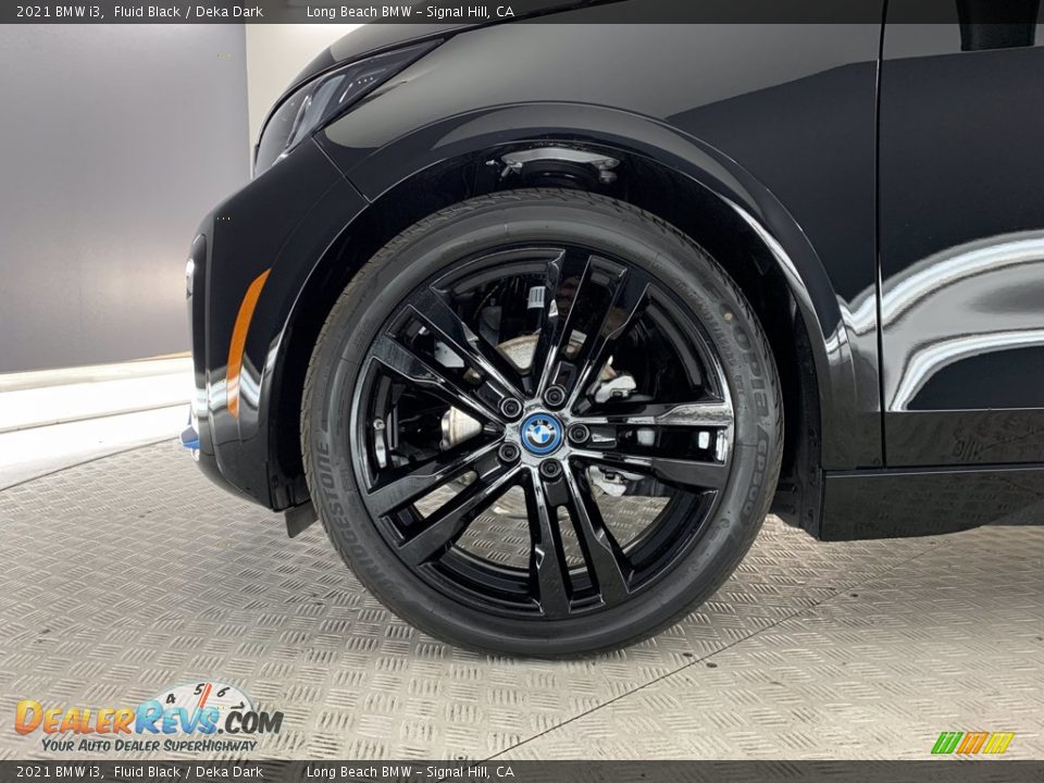 2021 BMW i3 Fluid Black / Deka Dark Photo #11