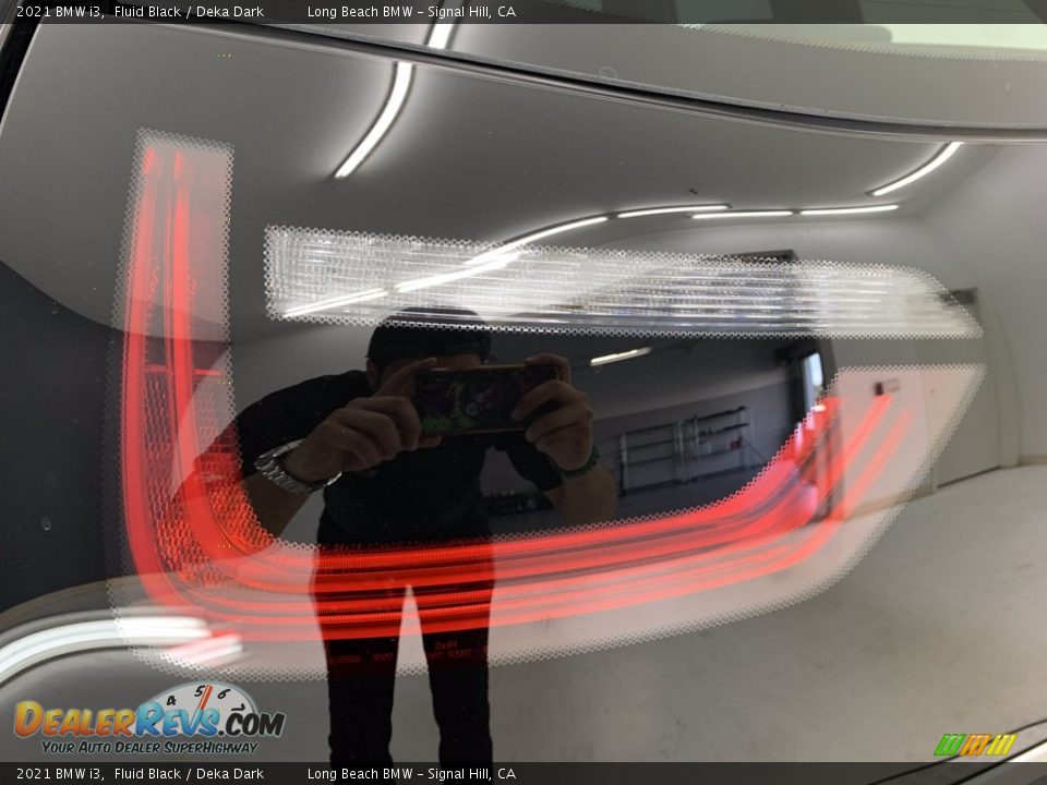 2021 BMW i3 Fluid Black / Deka Dark Photo #12