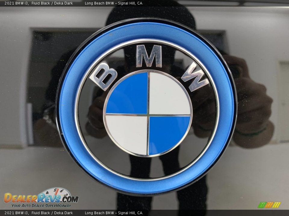 2021 BMW i3 Fluid Black / Deka Dark Photo #13