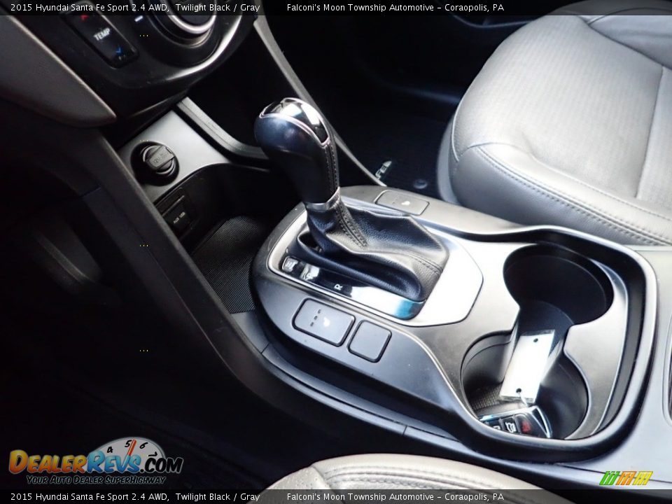 2015 Hyundai Santa Fe Sport 2.4 AWD Twilight Black / Gray Photo #21