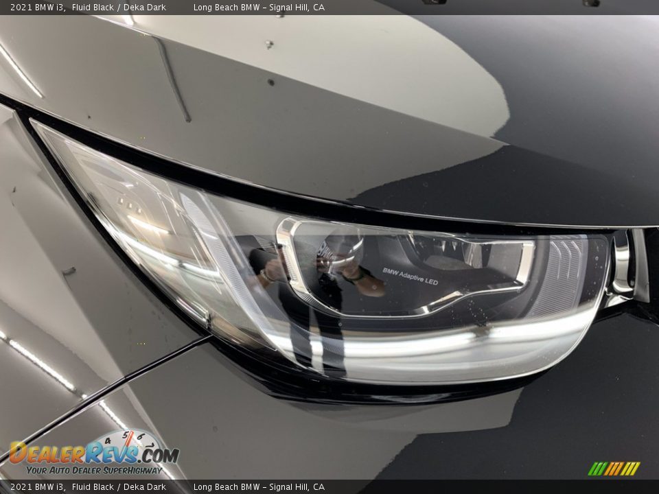 2021 BMW i3 Fluid Black / Deka Dark Photo #19