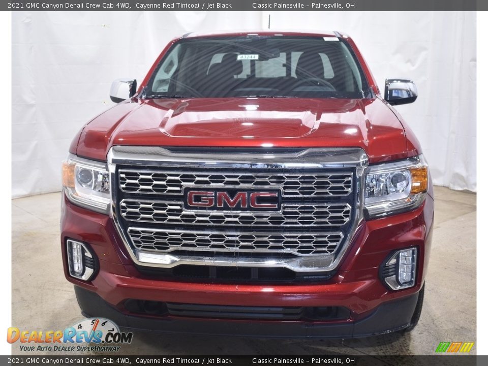 2021 GMC Canyon Denali Crew Cab 4WD Cayenne Red Tintcoat / Jet Black Photo #4