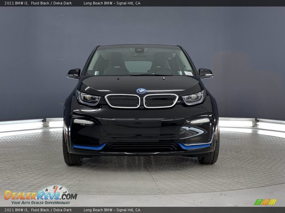 2021 BMW i3 Fluid Black / Deka Dark Photo #22