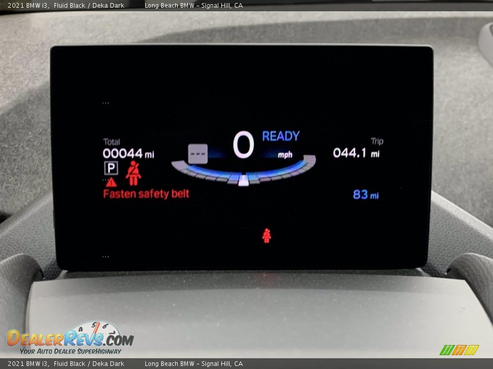 2021 BMW i3 Fluid Black / Deka Dark Photo #23