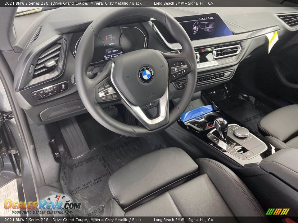 2021 BMW 2 Series 228i sDrive Grand Coupe Mineral Gray Metallic / Black Photo #2