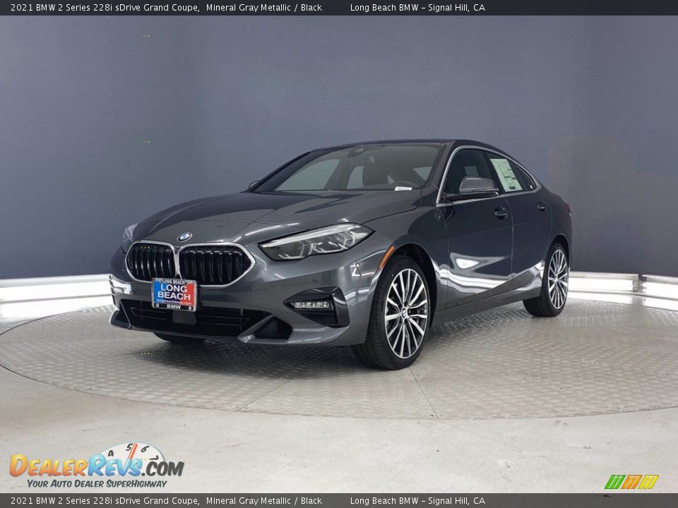 2021 BMW 2 Series 228i sDrive Grand Coupe Mineral Gray Metallic / Black Photo #5