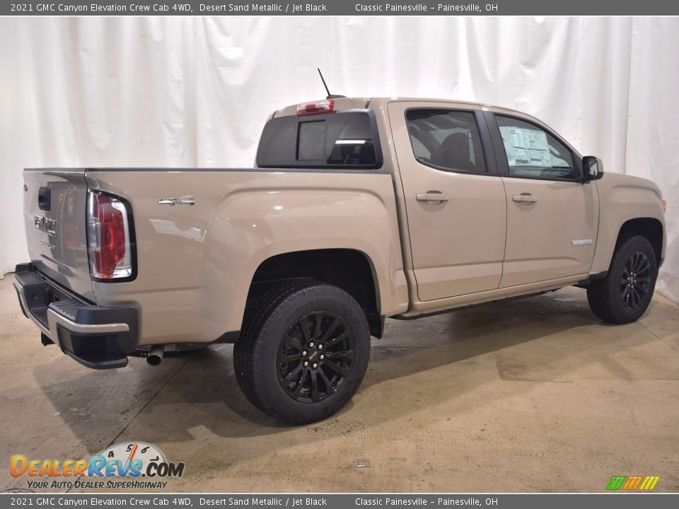 2021 GMC Canyon Elevation Crew Cab 4WD Desert Sand Metallic / Jet Black Photo #2