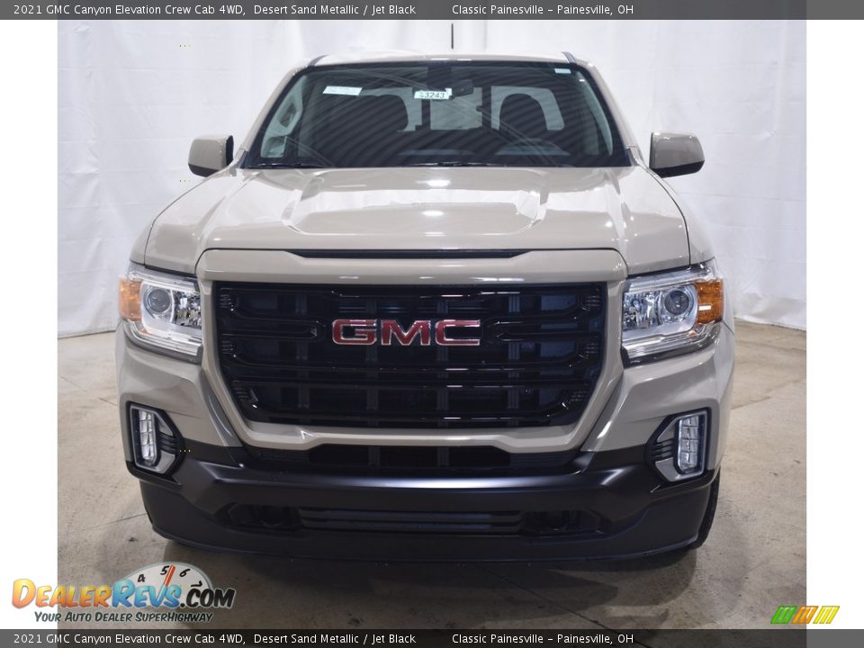 2021 GMC Canyon Elevation Crew Cab 4WD Desert Sand Metallic / Jet Black Photo #4