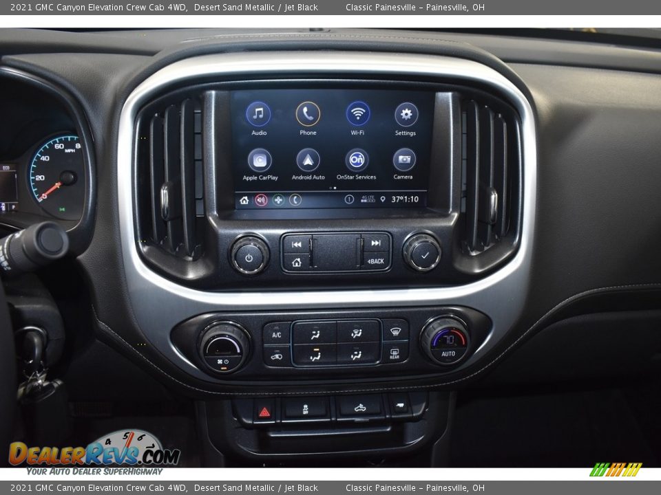 2021 GMC Canyon Elevation Crew Cab 4WD Desert Sand Metallic / Jet Black Photo #11